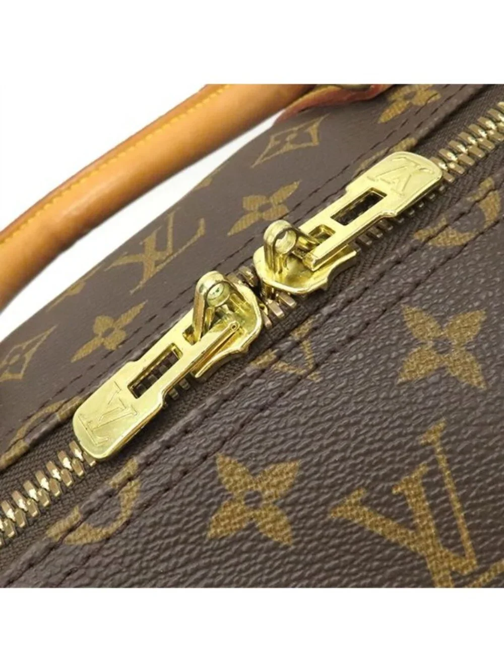 Louis Vuitton Boston Bag Keepall 55 Monogram Canvas Gold Hardware - Picture 7 of 15